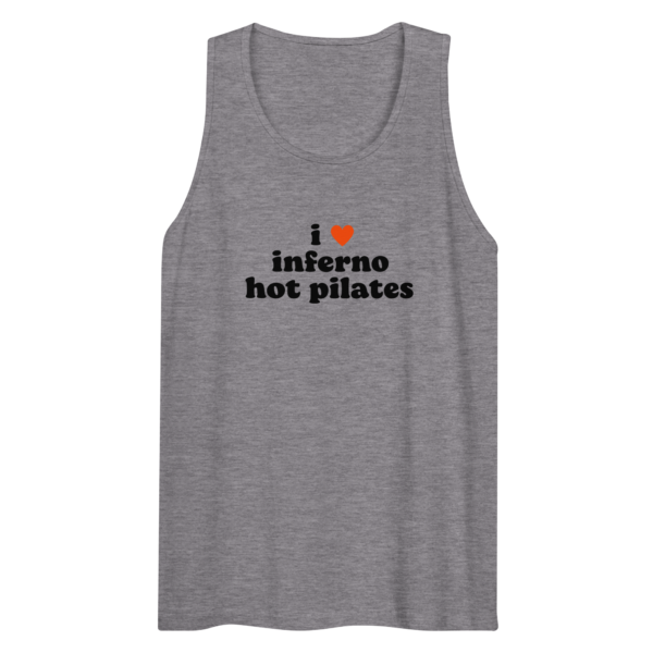 I ❤️ IHP Men’s Premium Tank Top - Image 4