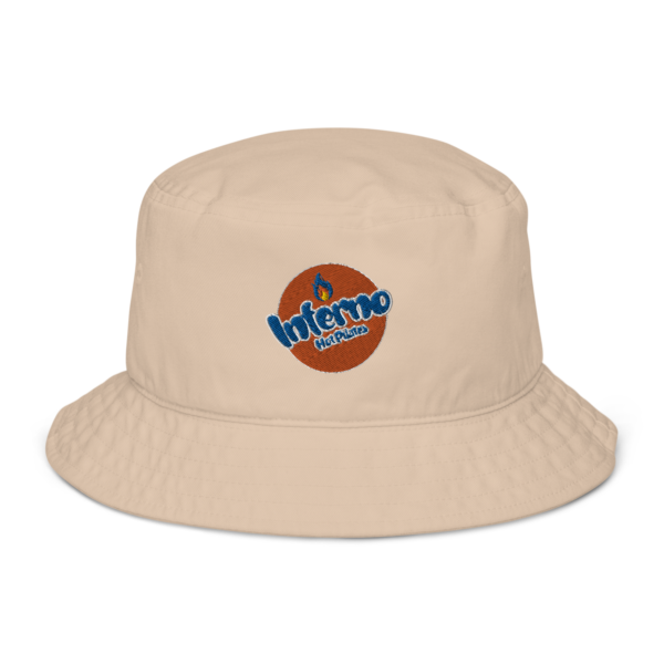 Citrus Logo Organic Bucket Hat - Image 4