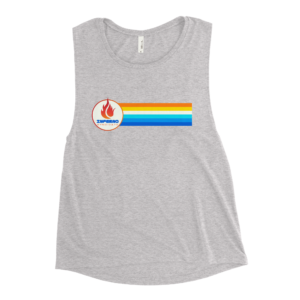 Syndicate Stripes Ladies’ Muscle Tank