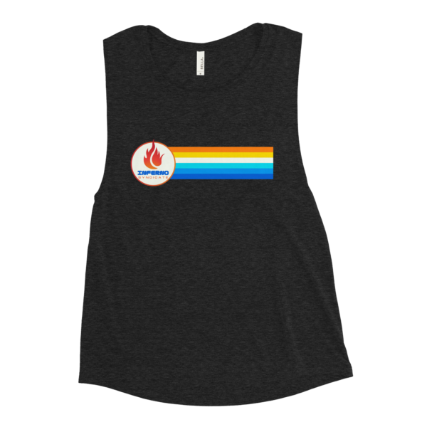 Syndicate Stripes Ladies’ Muscle Tank - Image 2