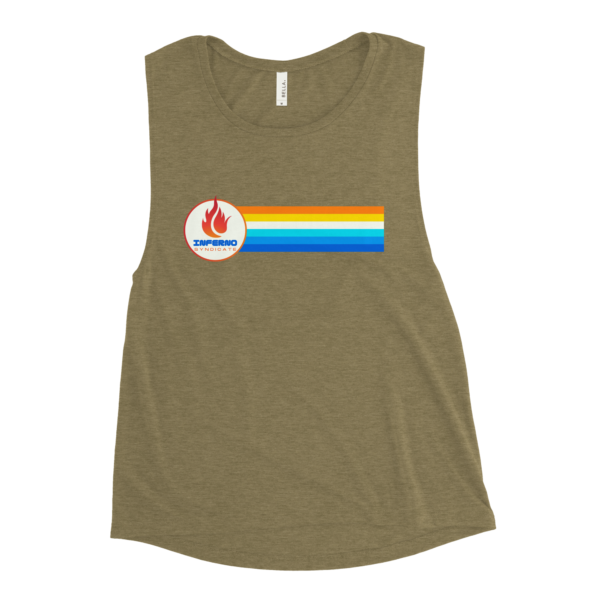 Syndicate Stripes Ladies’ Muscle Tank - Image 4