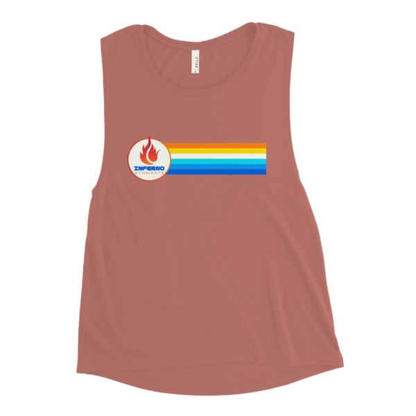Syndicate Stripes Ladies’ Muscle Tank - Image 3